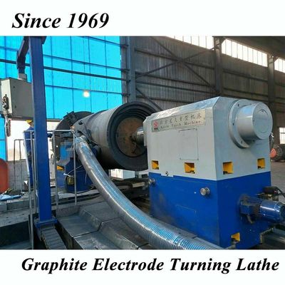 Threading Graphite Electrode Horizontal Lathe Machine