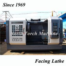 Vertical Metal Lathe Machine With Single Column For Turning Gear Case